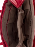 Красная сумка классическая David Jones. Вид 4 миниатюра.