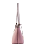 Розовая сумка классическая Polina. Вид 2 миниатюра.