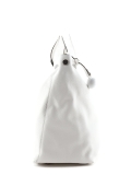 Белая сумка мешок Arcadia. Вид 4 миниатюра.