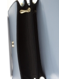 Голубая сумка планшет LULUMINA. Вид 4 миниатюра.