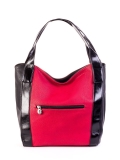 Красная сумка мешок Fabbiano. Вид 3 миниатюра.
