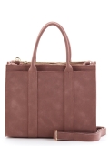 Розовая сумка классическая S.Lavia. Вид 4 миниатюра.