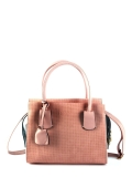 Розовая сумка классическая Polina. Вид 1 миниатюра.