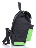 Зелёный рюкзак Lbags. Вид 3 миниатюра.