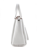 Белая сумка классическая Arcadia. Вид 4 миниатюра.