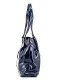 Синяя сумка классическая Angelo Bianco. Вид 3 миниатюра.