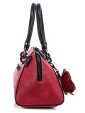 Красная сумка классическая Angelo Bianco. Вид 3 миниатюра.