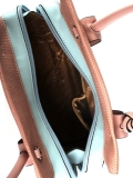 Розовая сумка классическая Polina. Вид 4 миниатюра.