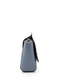 Голубая сумка планшет Cromia. Вид 4 миниатюра.