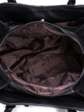 Чёрная сумка классическая Polina. Вид 5 миниатюра.