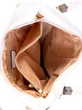 Белая сумка мешок Polina. Вид 4 миниатюра.