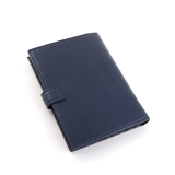 Синий бумажник Karya. Вид 2 миниатюра.