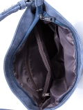 Синяя сумка мешок S.Lavia. Вид 5 миниатюра.