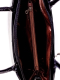 Чёрная сумка классическая Polina. Вид 4 миниатюра.