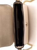 Бежевая сумка планшет Cromia. Вид 6 миниатюра.