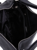 Чёрная сумка мешок Afina. Вид 6 миниатюра.