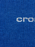 Синяя сумка классическая Cromia. Вид 6 миниатюра.
