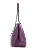 Фиолетовая сумка классическая Arcadia. Вид 3 миниатюра.