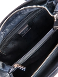 Чёрная сумка классическая Cromia. Вид 6 миниатюра.