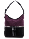 Фиолетовая сумка мешок Polina. Вид 1 миниатюра.