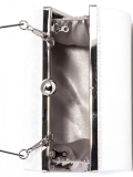 Серебряная сумка планшет Angelo Bianco. Вид 5 миниатюра.