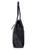 Чёрная сумка классическая Tosoco. Вид 3 миниатюра.