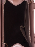 Розовая сумка классическая David Jones. Вид 4 миниатюра.