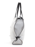 Белая сумка мешок Fabbiano. Вид 3 миниатюра.