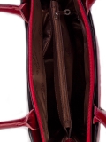Красная сумка классическая Polina. Вид 4 миниатюра.