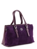 Фиолетовая сумка классическая Fabbiano. Вид 2 миниатюра.