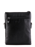 Чёрная сумка планшет Karya. Вид 4 миниатюра.