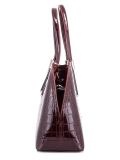 Бордовая сумка классическая Paul Danny. Вид 3 миниатюра.