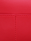 Красная сумка планшет Valensiy. Вид 6 миниатюра.