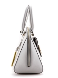 Белая сумка классическая Cromia. Вид 4 миниатюра.