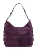 Фиолетовая сумка мешок Polina. Вид 1 миниатюра.