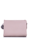 Розовая сумка планшет David Jones. Вид 4 миниатюра.