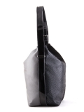 Чёрная сумка мешок Fabbiano. Вид 3 миниатюра.