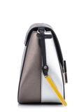 Чёрная сумка планшет Cromia. Вид 3 миниатюра.