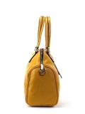 Жёлтая сумка классическая Fabbiano. Вид 2 миниатюра.