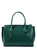 Зелёная сумка классическая Fabbiano. Вид 3 миниатюра.
