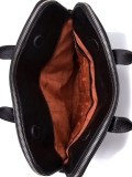 Чёрная сумка классическая CHIARUGI. Вид 5 миниатюра.