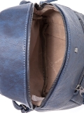 Синий рюкзак David Jones. Вид 5 миниатюра.