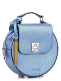Голубая сумка планшет Cromia. Вид 2 миниатюра.