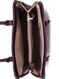 Фиолетовая сумка классическая David Jones. Вид 5 миниатюра.