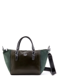 Зелёная сумка классическая Fabbiano. Вид 1 миниатюра.