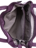 Фиолетовая сумка классическая Arcadia. Вид 5 миниатюра.
