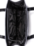 Чёрная сумка классическая Angelo Bianco. Вид 5 миниатюра.