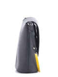 Чёрная сумка планшет Cromia. Вид 3 миниатюра.