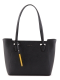 Чёрная сумка классическая Cromia. Вид 1 миниатюра.