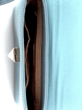 Голубая сумка планшет David Jones. Вид 4 миниатюра.